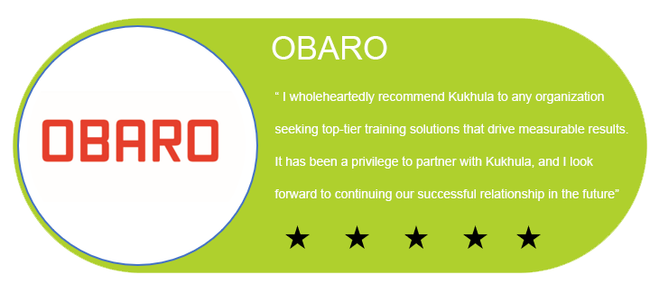 Obaro Review Client Testimonial