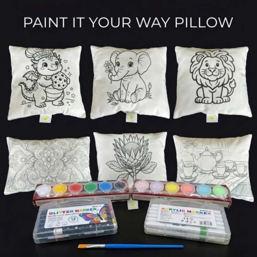 Paint It Your Way Pillow
