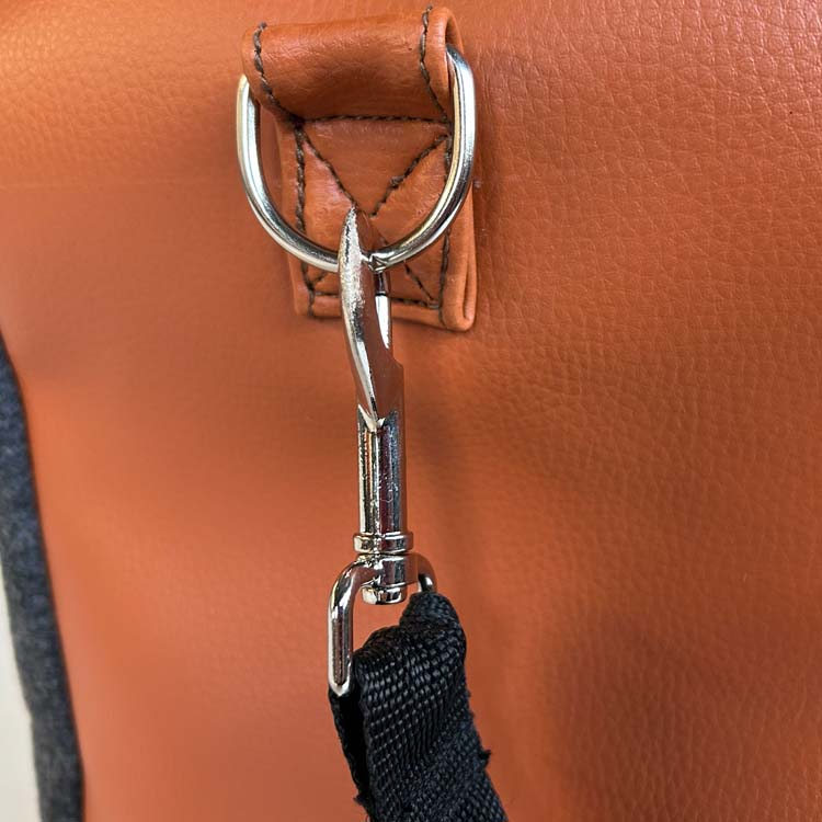 Big Felt Duffle Bag
