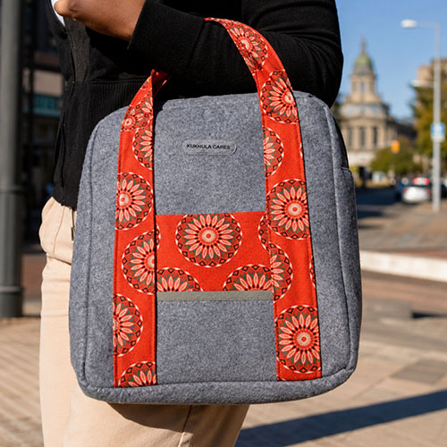 Mzansi Felt Laptop Bag